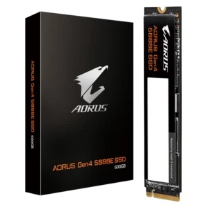 Gigabyte Aorus 500GB Gen4 5000E NVME M.2 PCIE X4 SSD AG450E500G-G