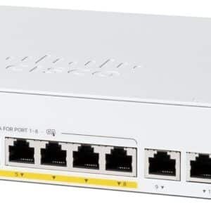 Cisco CATALYST 1300 8-PORT GE, POE, (C1300-8P-E-2G)