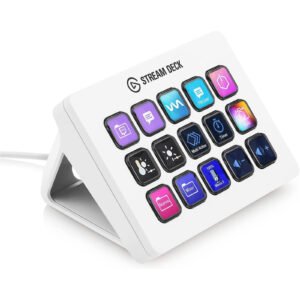 Elgato Stream Deck MK.2 15 Customizable LCD Keys - 10GBA9911 (White)