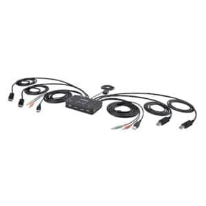 Startech.Com C2-DD46-UA2-CBL-KVM 2-Port Dual-Monitor Cable KVM Switch