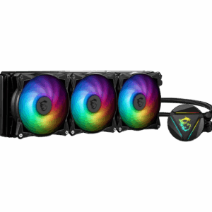 MSI MAG Series CORELIQUID 360R, aRGB CPU Liquid Cooler (AIO): Rotatable Blockhead MCL 2004
